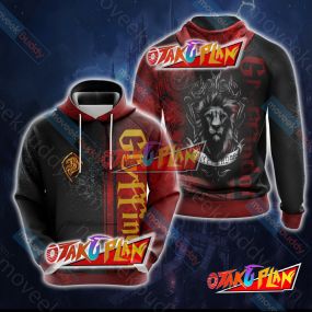 Harry Potter - Gryffindor House Wacky Style New Uniex 3D Hoodie