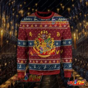 Harry Potter 3D Print Ugly Christmas Sweatshirt V2