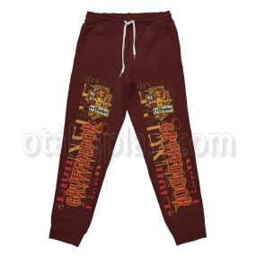 Harry Potter Gryffindor Emblem Streetwear Sweatpants