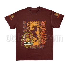 Harry Potter Gryffindor Emblem Streetwear T-shirt