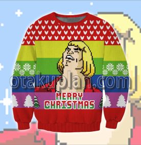 He Man Heyyeya 3D Printed Ugly Christmas Sweater