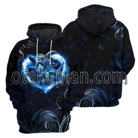 Heart Sea Turtle 3D All Over Printed T-Shirt Hoodie
