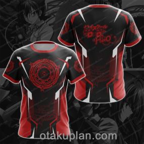 High School DxD Black And Red T-shirt
