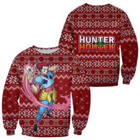 Hisoka Ugly Christmas Hunter X Hunter Xmas Hoodie Shirts