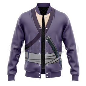 Hunter Hazama Nobunaga Purple Kimono Cosplay Varsity Jacket