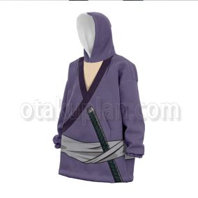 Hunter Hazama Nobunaga Purple Kimono Snug Blanket Hoodie