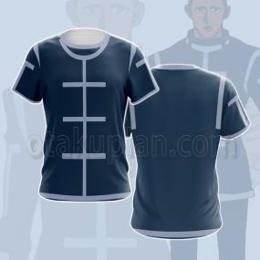 Hunter Hunter Abengane Blue Uniform Cosplay T-Shirt
