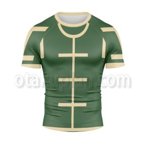 Hunter Hunter Abengane Green Short Sleeve Compression Shirt