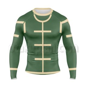 Hunter Hunter Abengane Green Uniform Long Sleeve Compression Shirt