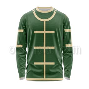Hunter Hunter Abengane Green Uniform Long Sleeve Shirt