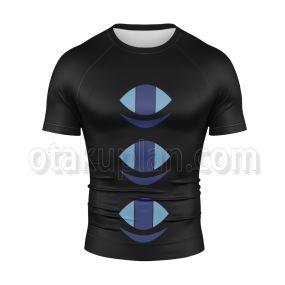 Hunter Hunter Eeta Solid Black Short Sleeve Compression Shirt