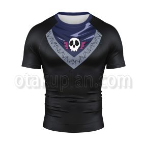 Hunter Hunter Feitan Black Battle Short Sleeve Compression Shirt