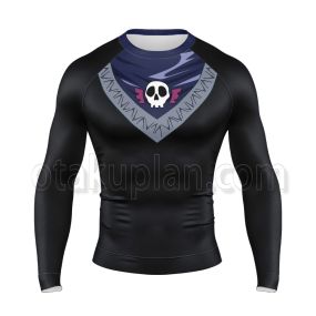 Hunter Hunter Feitan Black Battle Suit Long Sleeve Compression Shirt