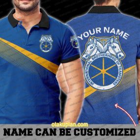 IBT International Brotherhood Teamsters Custom Name Polo Shirt