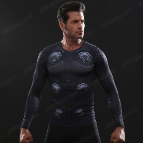 Infinity War Odinson 3d Long Sleeve Compression Shirt For Men
