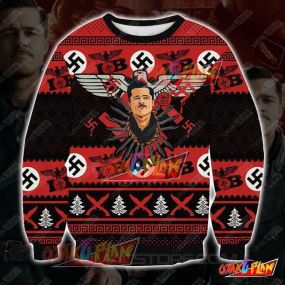 Inglourious Basterds 3D Print Ugly Christmas Sweatshirt