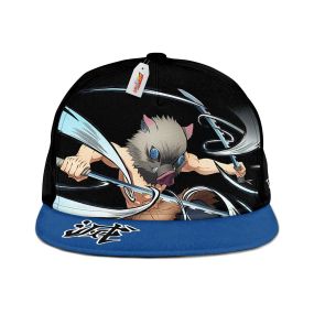 Inosuke Cap Beast Breathing Kimetsu Snapback Anime Hat