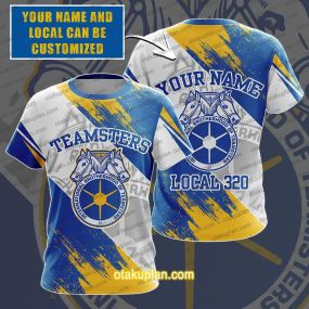 International Brotherhood Of Teamsters Custom Name T-shirt