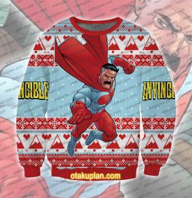 Invincible Omni Man Nolan Grayson 3D Printed Ugly Christmas Sweatshirt