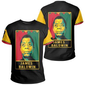 James Baldwin Black History Month Men Style African T-Shirt