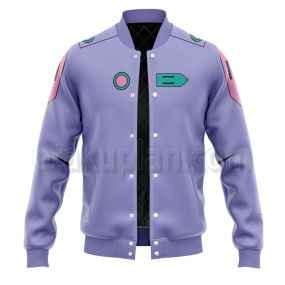 Anime Encyclopedia Rohan Kishibe Purple Varsity Jacket