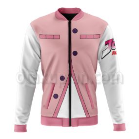 Anime Unbreakble Diamond Rohan Kishibe Pink Bomber Jacket