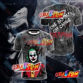 Joker - One bad day can change everything Unisex 3D T-shirt