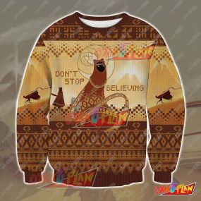 Journey Sweatshirt 3D Print Ugly Christmas Sweatshirt