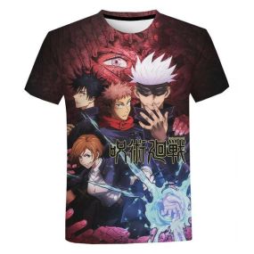 Anime Cast Full Print Shirt