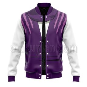 Anime Sorcery Fight Choso Purple Varsity Jacket