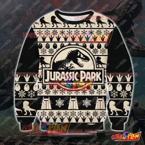 Jurassic Jsv4 3D Print Ugly Christmas Sweatshirt