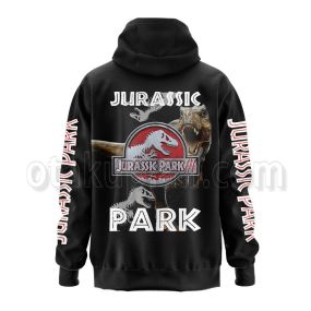 Jurassic Park Dinosaur Roar Streetwear Zip Up Hoodie