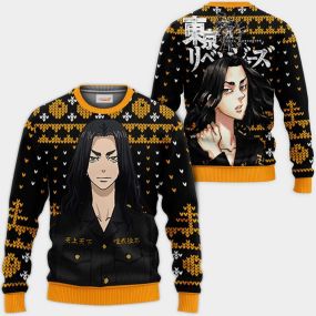 Keisuke Baji Ugly Christmas Sweater Tokyo Revengers Hoodie Shirt