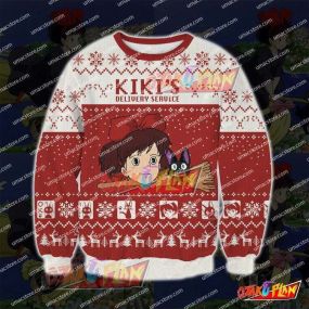 Kiki Delivery Service 0611 3D Print Ugly Christmas Sweatshirt