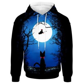 Kikis Delivery Service Moon Hoodie / T-Shirt