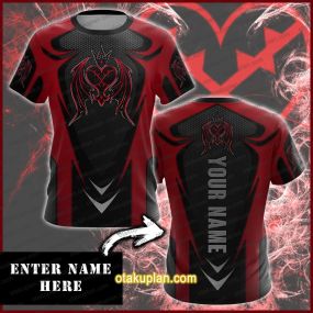 Kingdom Hearts Heartless Custom Name T-shirt