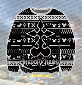 Kingdom Hearts Nobody 3D Printed Ugly Christmas Sweatshirt