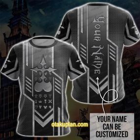 Kingdom Hearts Nobody Custom Name T-shirt