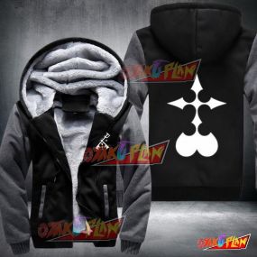 Kingdom Hearts Organization Xiii Fleece Winter Jacket