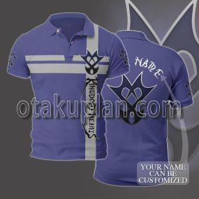 Kingdom Hearts Unversed Custom Name Polo Shirt