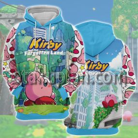 Kirby And The Forgotten Land Poster Cosplay Hoodie