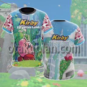 Kirby And The Forgotten Land Poster Cosplay T-shirt