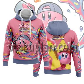 Kirby Star Wallpaper Hoodie