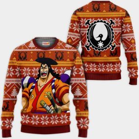 Kozuki Oden Ugly Christmas Sweater One Piece Hoodie Shirt
