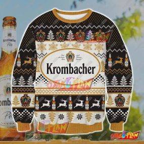 Krombacher Pils 3D Print Ugly Christmas Sweatshirt