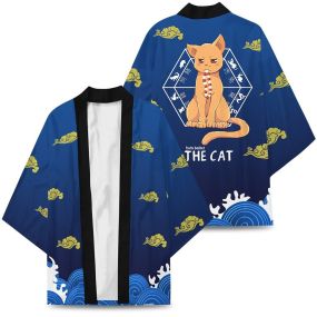 Kyo the Cat Kimono Custom Uniform Anime Clothes Cosplay Jacket