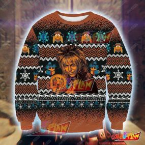 Labyrinth 2310 3D Print Ugly Christmas Sweatshirt