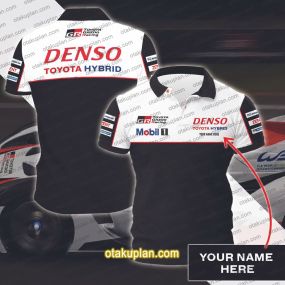 Le Mans TYT Gazoo Racing Custom Name Polo Shirt