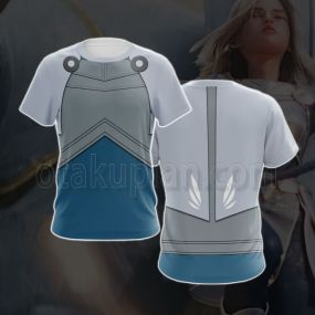 League Of Legends Lol 2020 Season Warriors Lux Cosplay T-Shirt