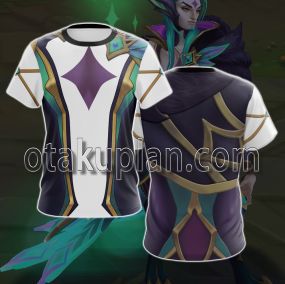 League of Legends Rakan Dark Star Guardian Cosplay T-shirt